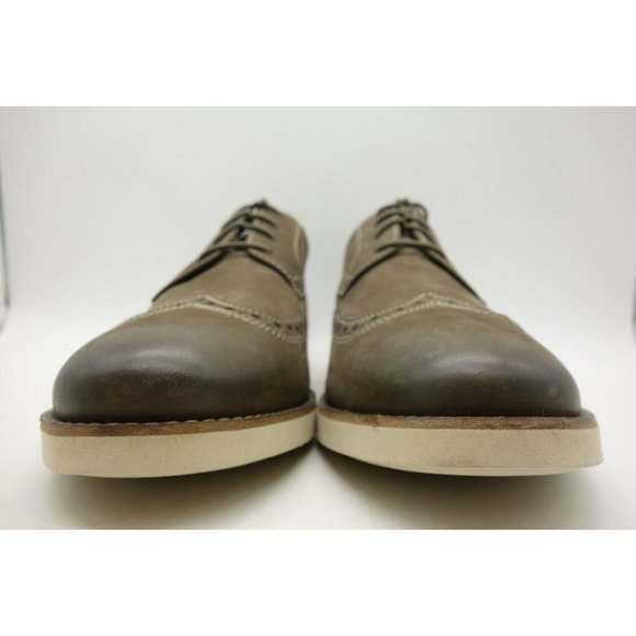 Bostonian Taupe Leather Lace Up Wingtip Oxfords Shoes Men\'s 12 M main image 11